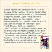 Vorschaubild 5 von FIFA 21 Legacy Edition Nintendo Switch EA Sports Fußball Spiel