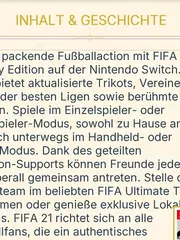 Vorschaubild 3 von FIFA 21 Legacy Edition Nintendo Switch EA Sports Fußball Spiel