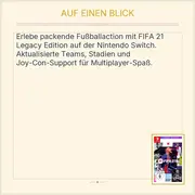 Vorschaubild 4 von FIFA 21 Legacy Edition Nintendo Switch EA Sports Fußball Spiel