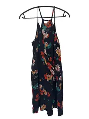 Vorschaubild 1 von Sommerkleid Damen Gr. 38/M Mehrfarbig Blumenmuster Casual