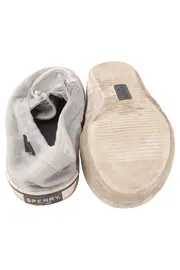 Vorschaubild 3 von Herren Slipper Bootsschuh Grau Gr. 42 Casual Maritim Deckschuh