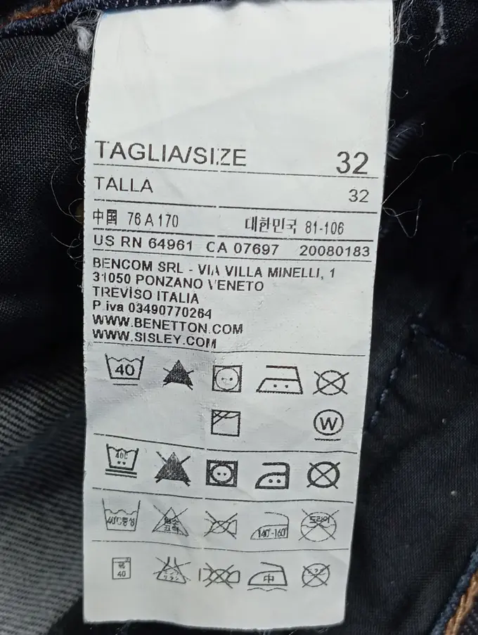 SISLEY Jeans Skinny Fit Bild 4