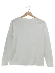 Vorschaubild 2 von Damen Pullover Gr. 36/S Weiß mit Sternenmuster Klassisch Elegant