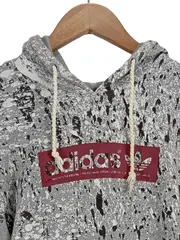 Vorschaubild 3 von Herren Kapuzenpullover Hoodie Gr. M Grau Sportlich Abstrakt Muster