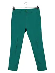 Vorschaubild 1 von Stoffhose Chinohose Damen Grün Gr. 40 L Freizeit