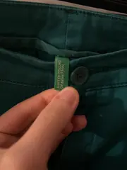 Vorschaubild 4 von Stoffhose Chinohose Damen Grün Gr. 40 L Freizeit