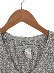 Vorschaubild 3 von Damen Pullover Gr. 34/XS Grau Pailletten Modisch