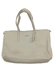 Vorschaubild 2 von Tote Bag Shopper Damen Beige Minimalistisch 40x28cm