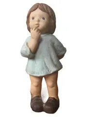 Vorschaubild 1 von Mädchen mit Geschenk Dekofigur Klassisch Mehrfarbig 14cm