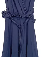 Vorschaubild 4 von Damen Wickelkleid Gr. 36 Blau Elegant Freizeit