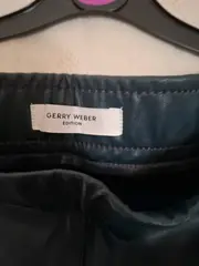 Vorschaubild 3 von Damen Lederhose Gr. 42 Petrol Hose Polyurethan Casual