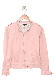 Vorschaubild 1 von WE Damen Leichte Jacke Gr. 40/L Rosa Casual Baumwolle Reißverschluss