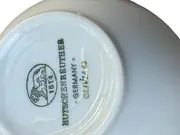 Vorschaubild 5 von Tasse Porzellan Weiß Goldrand Dunkelblau Elegant Olivia 60