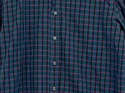 Vorschaubild 3 von Selection Hemd Herren Gr. 39 Kariert Petrol Baumwolle Business