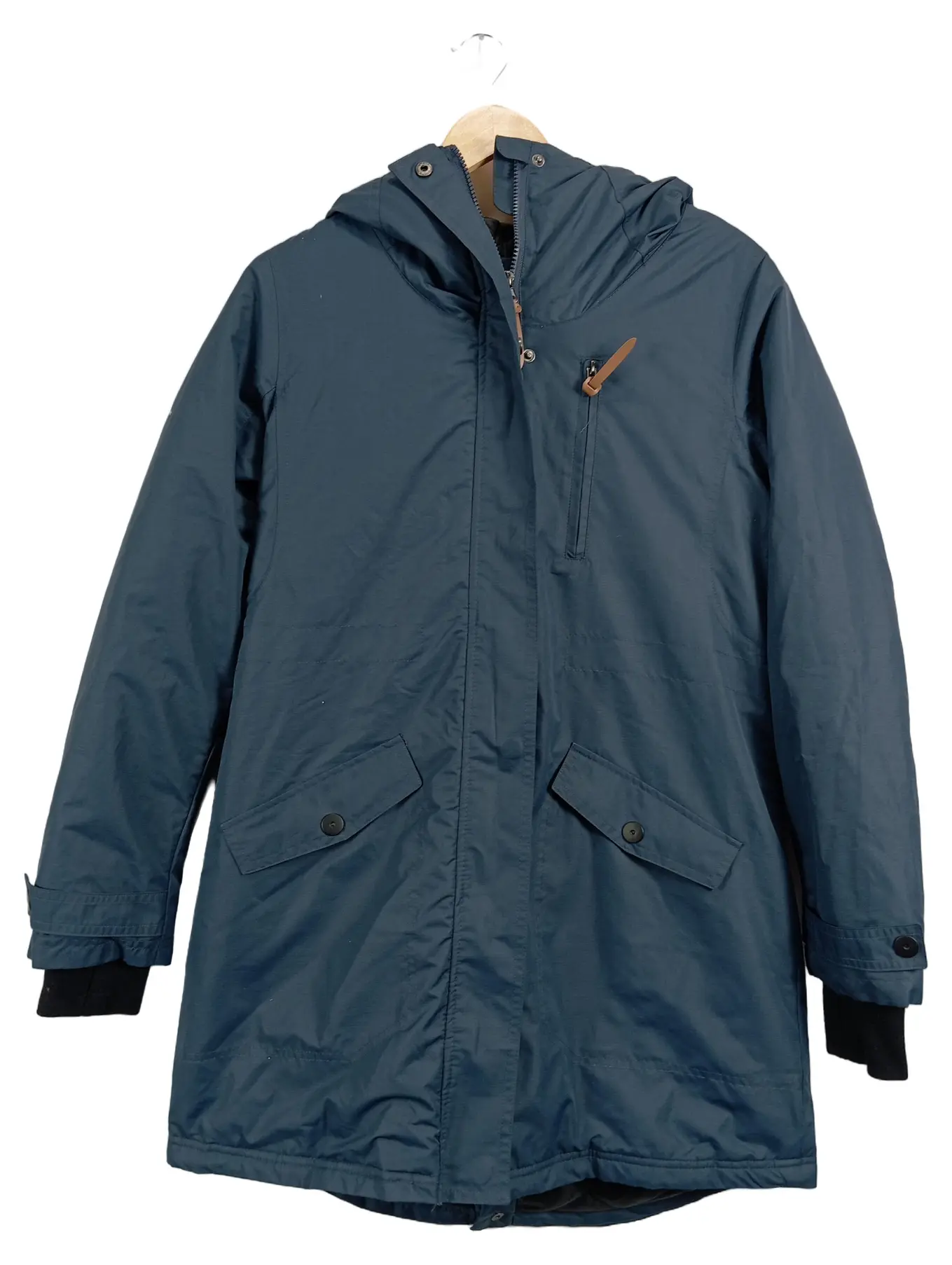 OREGON COAST BEACH CONNECTION Damen Winter Parka Gr. 38/M Petrol Outdoor