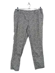 Vorschaubild 1 von Damen Stoffhose Leopardenmuster Gr. 44x46 Animal-Print Mehrfarbig