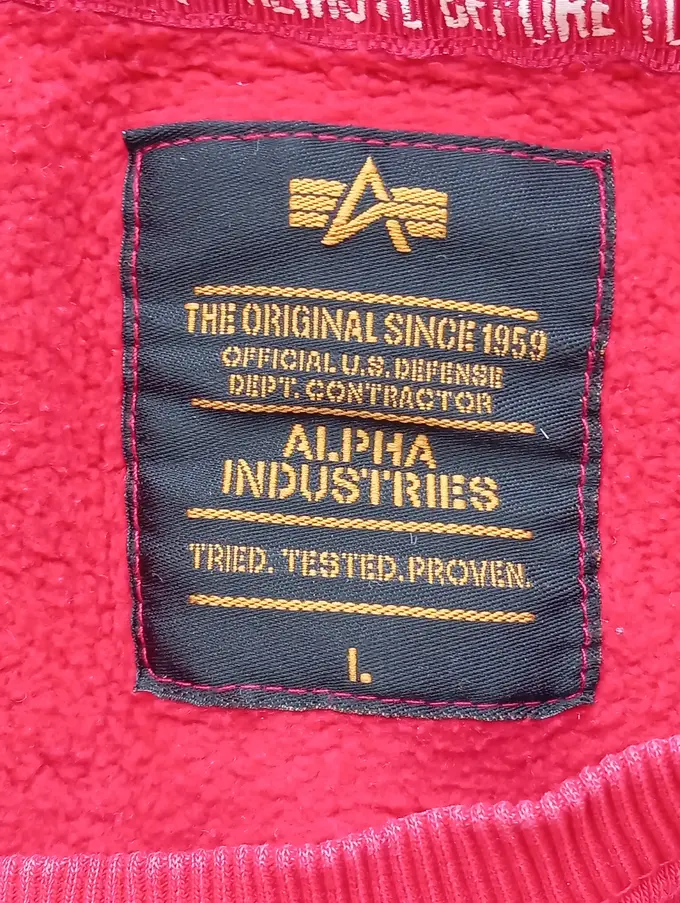 ALPHA INDUSTRIES Pullover Bild 3