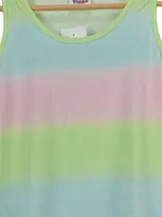 Vorschaubild 2 von Kinder Top Tanktop Mehrfarbig Gestreift Gr. 158-164 Casual
