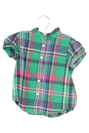 Vorschaubild 1 von Baby Hemdbluse Kinder Gr. 68 (12M) Mehrfarbig Kariert Preppy