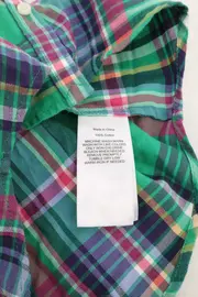 Vorschaubild 4 von Baby Hemdbluse Kinder Gr. 68 (12M) Mehrfarbig Kariert Preppy