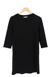 Vorschaubild 1 von Damen Freizeitkleid Gr. 38/M Schwarz Minimalistisch Klassisch