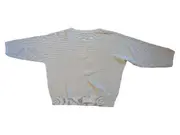 Vorschaubild 2 von Damen Pullover Gr. 36/S Grün Baumwolle Viskose Oversize