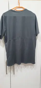 Vorschaubild 2 von Herren Sport Laufshirt Grau Gr. 48/M Polyester Dri-Fit