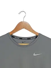 Vorschaubild 4 von Herren Sport Laufshirt Grau Gr. 48/M Polyester Dri-Fit