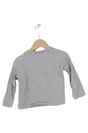 Vorschaubild 2 von Langarmshirt Kinder Gr. 86 Grau Tiger Motiv Casual Baumwolle