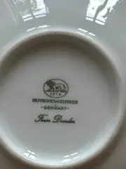 Vorschaubild 2 von Tasse mit Untertasse Porzellan Weiß 200ml 7cm Klassisch
