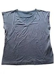 Vorschaubild 1 von Damen Top Shirt Gr. 36/S Blau Casual Modal