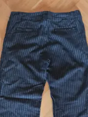 Vorschaubild 8 von Damen Jeans Regular Fit Größe 38 Blau Gestreift