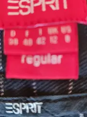 Vorschaubild 7 von Damen Jeans Regular Fit Größe 38 Blau Gestreift