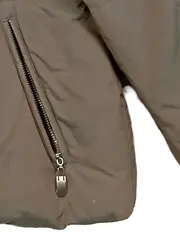 Vorschaubild 3 von Damen Steppjacke Gr. 44/XXL Beige Winterjacke Fellkragen