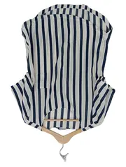 Vorschaubild 1 von Damen Bluse gestreift Blau Gr. 38/M Casual