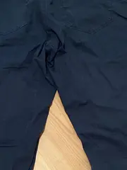 Vorschaubild 3 von Damen Stoffhose Chino Blau Gr. 36 W28 Baumwolle Casual