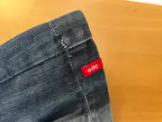 Vorschaubild 5 von Jeansrock Damen Blau Gr. 38 Minirock Faltenrock Baumwolle