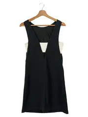 Vorschaubild 1 von Blusenkleid Damen 34/XS Schwarz Minimalistisch Elegant