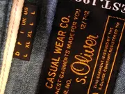 Vorschaubild 5 von Herren Jeanshemd Gr. L Blau Slim Fit Baumwolle Langarm Western Hemd