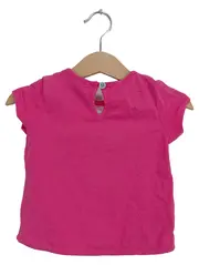 Vorschaubild 2 von Kinder T-Shirt Rosa Gr. 80 mit Beagle Tiermotiv Kurzarm