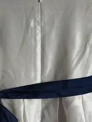 Vorschaubild 4 von Topo Designs Mädchen Sommerkleid Gr. 116 gestreift weiß blau Herz