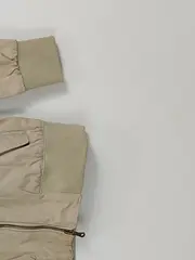 Vorschaubild 5 von Bomberjacke Kinder Gr. 128 Beige Übergangsjacke