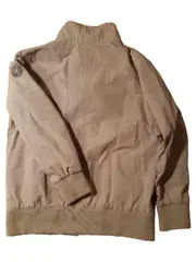 Vorschaubild 2 von Bomberjacke Kinder Gr. 128 Beige Übergangsjacke