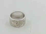 Vorschaubild 2 von Damen Ring Gr. 60 Silber Emaille Strass Modern Bandring