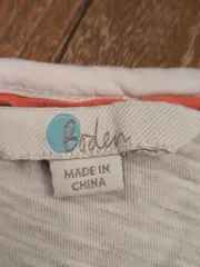 Vorschaubild 4 von Damen T-Shirt Weiß Gr. S Bunte Pompom-Details Kurzarm