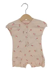 Vorschaubild 1 von Baby Body Mädchen Rosa Gr. 68 Apfelmuster Baumwolle