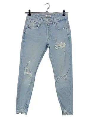 ZARA Destroyed Jeans