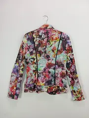 Vorschaubild 2 von Damen Blazer 34;XS Mehrfarbig Florales Muster Elegant