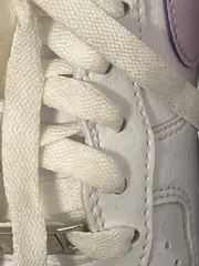 Vorschaubild 3 von Air Force 1 Damen Sneaker Low Weiß Gr. 39 Leder Freizeit