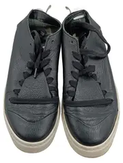 Vorschaubild 2 von Sneaker Low Echt Leder Schwarz Gr. 40 Unisex Bequem